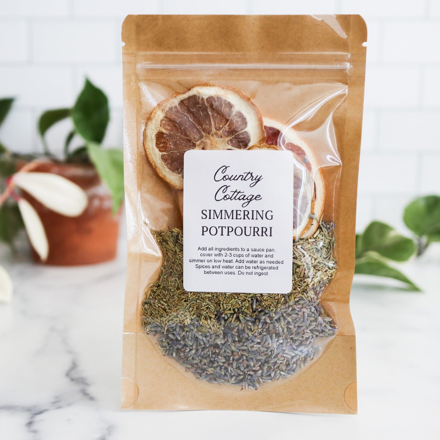 Country Cottage Simmer Pot Kit - 3 ct